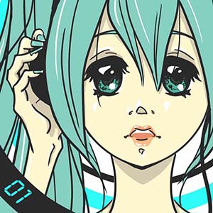 Miku Shirt Design: 01